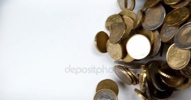 düşme euro coins