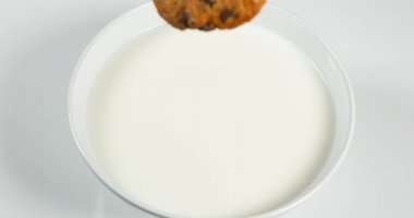 Bir süt kase içine düşen tanımlama bilgisi