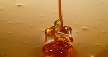 Bal akan yakın çekim