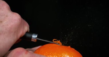 Portakal lezzet karşı siyah 