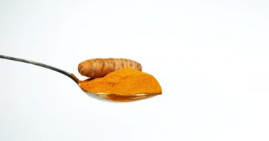 Zerdeçal, sokağa çıkma yasağı, kökler sokağa çıkma yasağı tozu, Hint Baharatı, Yavaş Hareket 4k