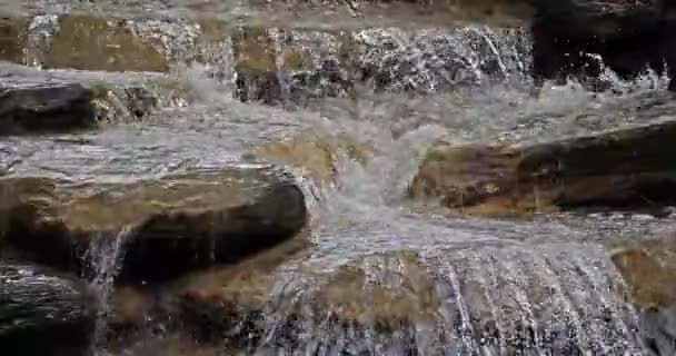 Waterval Courseulles Sur Mer Normandië Frankrijk Real Time — Stockvideo