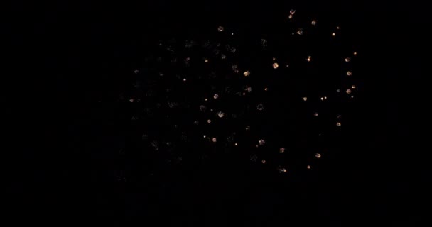 Feux d'artifice Deauville en Normandie, en temps réel 4K 