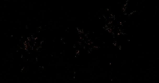 Feux d'artifice Deauville en Normandie, en temps réel 4K 