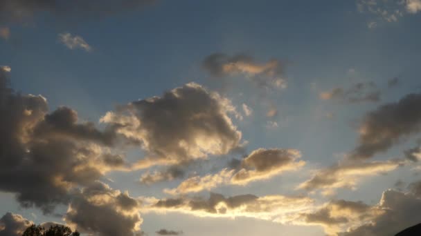 法国东南部Camargue的落日 慢镜头 — 图库视频影像