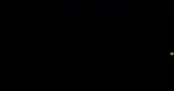 Вибух Помаранчевого Соусу Послаблення Чорного Фону Сповільнення Руху — стокове відео