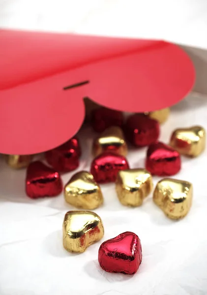 Coeur en chocolate — Foto de Stock