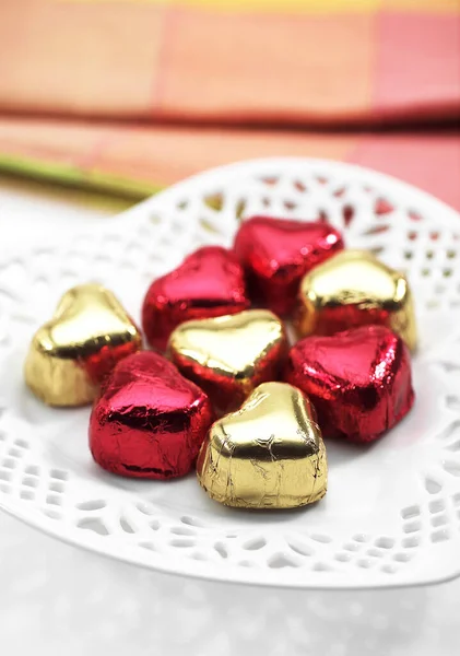 Coeur en chocolate — Foto de Stock
