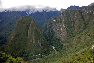 Machu Picchu, İnkaların Kayıp Şehri, Peru 'daki Andean Cordillera  