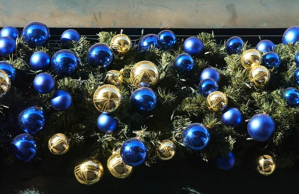 Vánoční Mísy Dekorace Alsasku Východě Francie — Stock fotografie