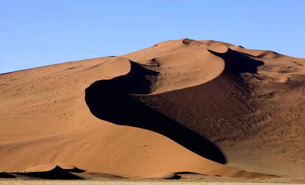 Αμμόλοφοι Στο Namib Naukluft Park Sossusvlei Dunes Στην Έρημο Namib — Φωτογραφία Αρχείου