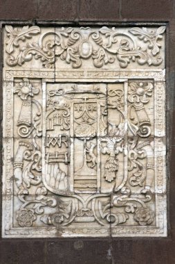 Armas Meydanı 'ndaki Katedral Duvarı, Peru' daki Cuzco.    