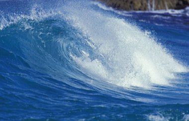 Wave in California   natural background