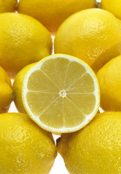 Limones Amarillos Cítricos Limonum — Foto de Stock