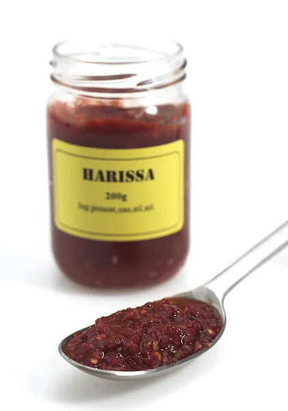 Harissa Észak Afrikai Chili Szósz — Stock Fotó