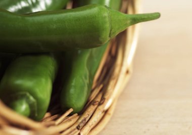 Yeşil Chili Pepper, Papsicum Annuum  