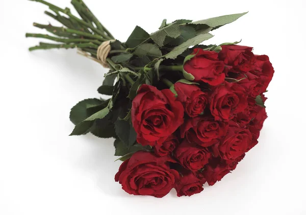 Rosas Rojas Para Día San Valentín —  Fotos de Stock