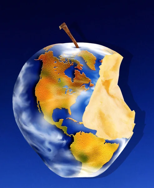 Symbolic Image Earth — Stock Photo, Image