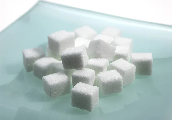 Sugar Cubes Abstract Background — Stock Photo, Image