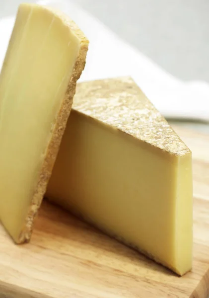 Comte French Cheese Produced Cow Milk — стокове фото