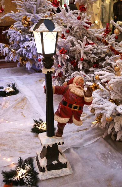 Santa Claus Alzacja Francji — Zdjęcie stockowe