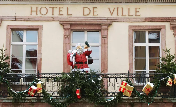 Weihnachtsmann Elsass Frankreich — Stockfoto