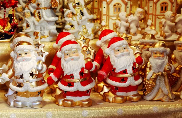 Papai Noel Alsácia Francia — Fotografia de Stock