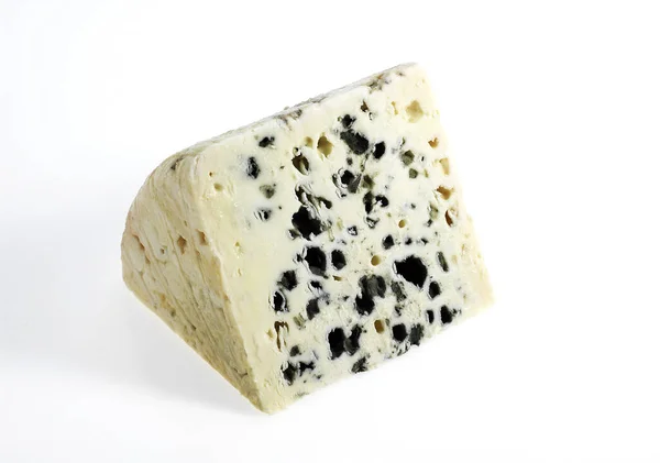 French Cheese Called Roquefort Cheese Made Ewe Milk — Stock Photo, Image