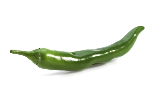 Green Chili Pepper Capsicum Annuum — Stock Photo, Image
