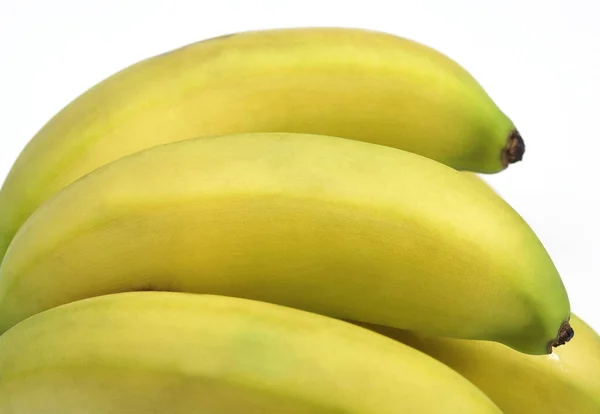 Banaan Tegen Witte Achtergrond — Stockfoto