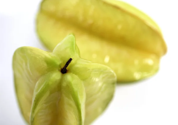 Carambola Star Fruit Averrhoa Carambola Exotisch Fruit — Stockfoto