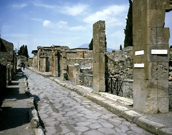 Ruiny Pompejów Włoszech — Zdjęcie stockowe