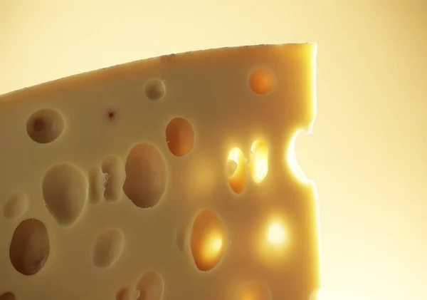 Emmental Fransk Ost Tillverkad Komjölk — Stockfoto