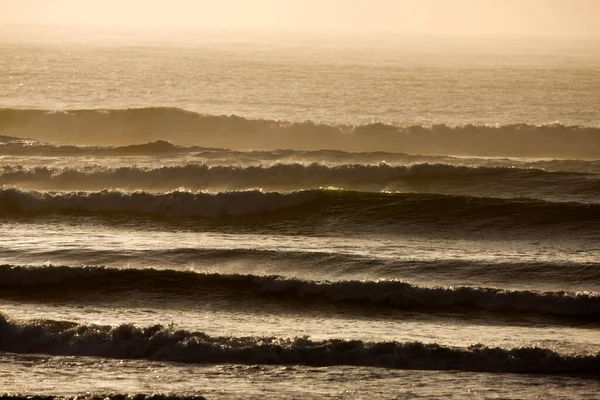 Волны Атлантическом Океане Кейп Кросс Намибии — стоковое фото
