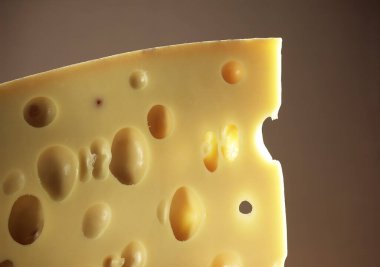 Emmental, Swiss Cheese Cow 's Milk' ten üretildi   