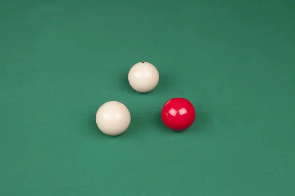 Jeu Billards Français Fond Coloré — Photo