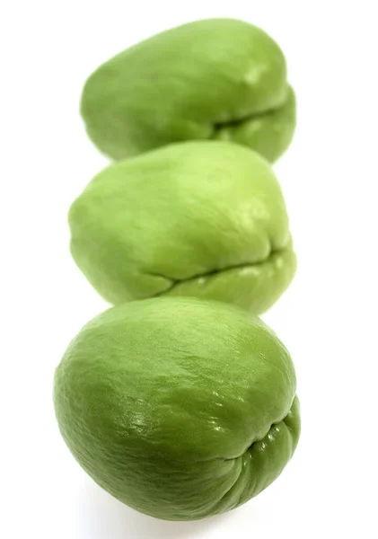 Chayote Sechium Edule Meksykański Owoc — Zdjęcie stockowe