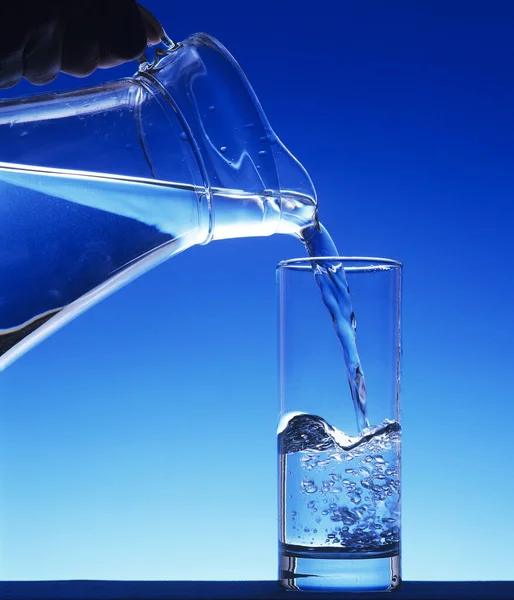 Carafe Glass Water — Stock Photo, Image