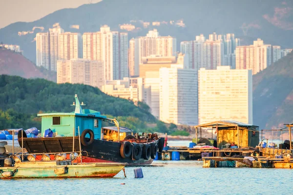 Hong Kong Január 2016 Kilátás Halászok Falu Sok Kwu Wan — Stock Fotó