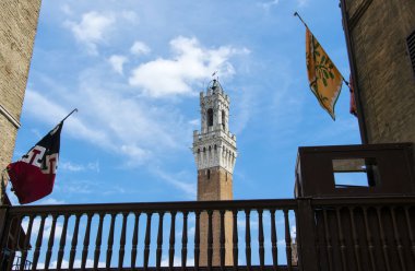 Piazza del campo Siena, İtalya