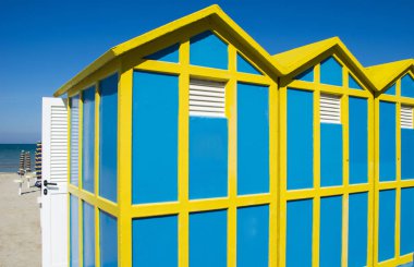 Kabin beach Rimini, Adriyatik Denizi