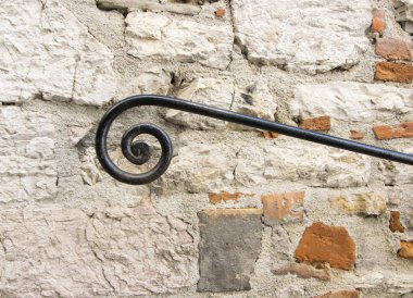  Duvar siyah korkuluk çubuğu erişim soyut küpeşte