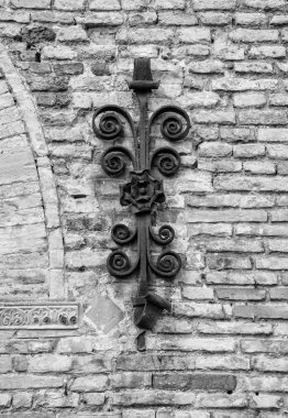 Tuğla duvar antik dekoratif Ferforje 