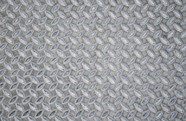 År metall sömlösa stål diamond plate textur mönster bakgrund — Stockfoto