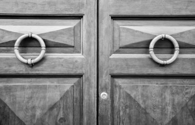  eski bir ahşap kapı ayrıntılarını.