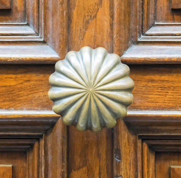 Details of an old wooden door. — Stock Photo, Image