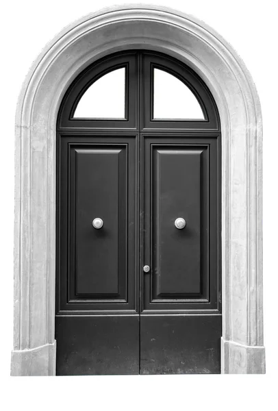 Bejárati ajtó (fém ajtó). — Stock Fotó