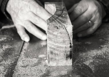 Marangoz işyeri-marangoz çalışma alanı. 