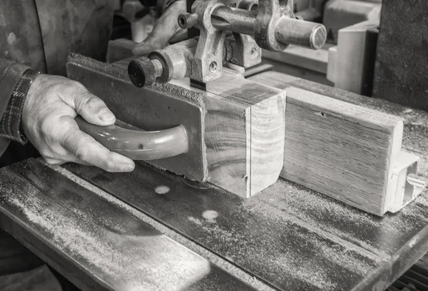 Lieu de travail du menuisier Lieu de travail du menuisier . — Photo