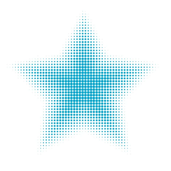 Renkli noktalı resim arka plan, yıldız simge tasarlamak.